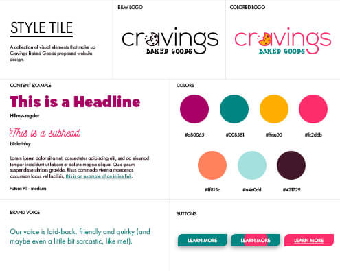 cravings website screenshot